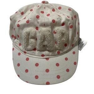 Baby gap polka dot baseball cap